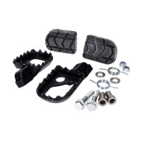 Sada stupaček CNC černá 16x24x3mm pro Beta RR50 Enduro