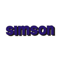 Samolepka nádrže pro Simson S 51 modrá
