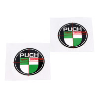 Nálepka na nádrž 2 kusy 40mm kulatá pro Puch