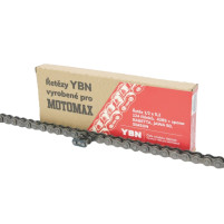 Řetěz 1/2x5,2 - 124 článků, YBN-MOTOMAX 428S + spona pro Jawa BABETTA, JAWA 50 Pionýr, SIMSON