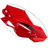 Plast pravý červený okolo světla pro Barton GT 125cc