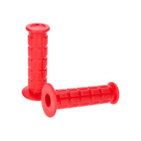 Sada gumových gripů červených 23/20mm 120mm pro Simson S50, S51, S70, SR50, SR80, Zündapp, Kreidler, Hercules, Puch