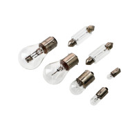 Sada žárovek světel BAX 6V 15mm/15mm pro Simson Schwalbe KR 51