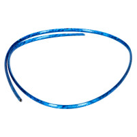 Chromovaná lišta modrá samolepicí 100-110 cm pro Simson Schwalbe KR 51/1, 51/2