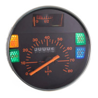 Tachometr RMS Classic Piaggio Vespa Pk 50 XL scala 80 kmh 226739