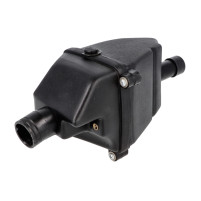Airbox, schránka vzduchového filtru plastová černá pro Zündapp CS 25, 50, CX Hai 50 Typ 448, K 80 540