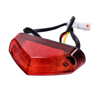 Zadní světlo Naraku červená LED s kombinovanou zástrčkou pro Beta RR 50 E5 2021-