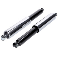 Sada tlumičů s chromovým krytem 345mm pro Simson S50, S51, S70, KR51/2, SR4-4, SR50, SR80, Schwalbe, Star