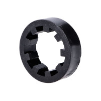 Pojistný kroužek MOGA plast 46mm x 30mm 15mm černý pro Kreidler, Florett RS K54/53, RSH, TM, GT