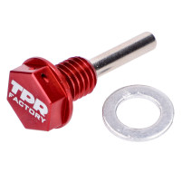 Vypouštěcí šroub TPR Factory magnetická pro Minarelli AM6, Aprilia, Beta, Peugeot