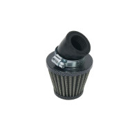 Vzduchový filtr úhlový - otvor 28mm 70x50x110 JAWA 50 - 20, 21, 23 - carbon