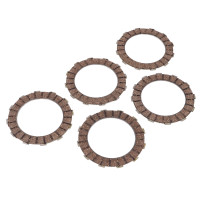 Sada třecích lamel spojky 5ks DPR pro Simson S50, S51, S70, S53, S83 Enduro
