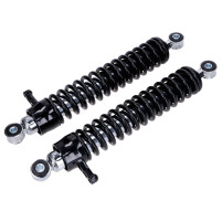 Tlumiče pérování DPR 360mm nastavitelné černé pro Simson S51, S70, S53, S83 Enduro