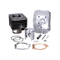 Sada válce Malossi Racing 73ccm 46,5mm 12mm pístní čep pro Piaggio Bravo, Boxer, Si, Ciao, Grillo, Superbravo, Boss, Italjet Pack 50
