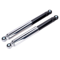 Sada tlumičů IMCA 310 mm uzavřená chrom/černá