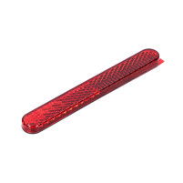 Odrazka 100x13mm červená samolepicí