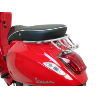 Zadní nosič zavazadel Moto Nostra s madlem pro spolujezdce pro Vespa Primavera 50