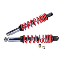 Tlumiče pérování YSS Twin PRO-X 360mm chromově červené pro Simson S50, S51
