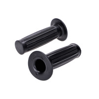 Sada gripů – černá, 22/24 mm, 105 mm – pro Zündapp, Kreidler, Hercules, Puch a další