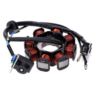 Stator alternátoru pro Keeway Cruzer, Elvis, Alex 50 E4 (45km/h)