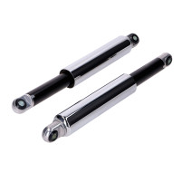 Sada tlumičů IMCA 360 mm – pouzdra 10 mm, chrom/černé, pro Kreidler Florett K54