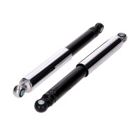 Sada tlumičů IMCA 290mm chrom/černá