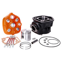 Sada válce Big Bore MVT Iron Max 90ccm KB=12mm pro Piaggio/Derbi D50B0