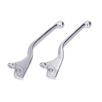 Sada brzdových páček hliníková, stříbrná pro Vespa GTS 125, Vespa GTS 300 HPE-1C007042, 1C007043