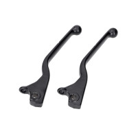 Sada brzdových páček hliníková černá matná pro Vespa GTS 125, Vespa GTS 300 HPE-1C007042, 1C007043
