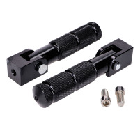 Stupačky spolujezdce, CNC černá, pro Beta RR 50, RR 125 2021