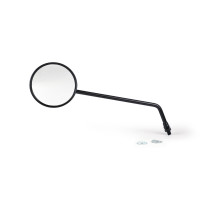 Levé zrcátko BGM PRO černé pro Vespa V50, 50N, PV125, ET3, Rally, Sprint, PX, Super, SS180, GL150, TS125, GT125, GTR125