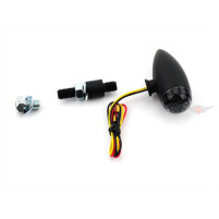 Zadní LED světlo 38mm výška 75mm hloubka pro Harley, Chopper, motocykl