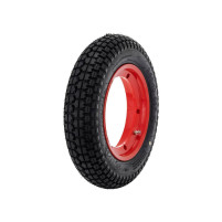 Kompletní kolo SIP Classic 3.50-10 59P TL, TT zadní pro Vespa 125 GT-TS, 150 GL, GS VS5T, Sprint, V, T4, Rally, PX, PE, Lusso, T5, Cosa, LML Star, DLX