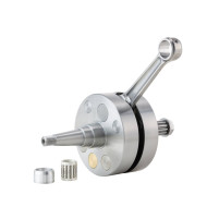 Klikový hřídel SIP BFA 225 s plným kruhovým závitem pro motory BFA 187, 221, 225 pro Vespa 125 VNA-TS, 150 VBA-Super, 160 GS, 180 SS, Rally, PX, PE, L