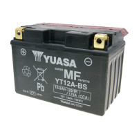 Baterie Yuasa YT12A-BS DRY MF bezúdržbová
