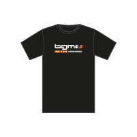 Tričko BGM Supercharged černé- XS