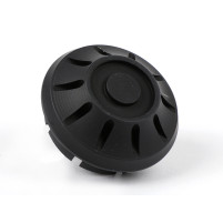 Krytka matice kola / ráfku Ø=35mm Moto Nostra CNC, černá matná Vespa PX (-1984 zadní), Rally, Sprint, TS, GT, GTR, GS160, SS180, V50 Special