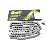 Řetěz Esjot 124 článků typ 428 1/2 x 5/16 včetně zámku řetězu pro Göricke Gö 175 HF 4 rychlosti, 200 HF, Jawa California, Zündapp DB 201 Solo