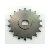 Ocelový pastorek Esjot 18 zubů 12,50 mm x 15,70 mm pro Hercules Prima GT, GX, Pronto, Presto, Supra 4, 4 GP, KTM Bora, Rixe, DKW Mofa Moped