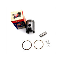 Pístní sada 38,90 mm / čep 12 mm – 53 mm výška – pro Hercules, Miele, DKW, Rixe, Gritzner, Göricke, Bauer