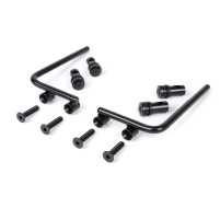 Držák na čelní sklo Moto Nostra š=340mm, v=105mm Vespa PX80, PX125, PX150, PX200, LML 125/150 Star/Stella černý