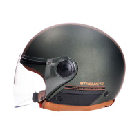 Helma MT Street S Celozeleno-hnědá matná - velikost XL (61-62 cm)