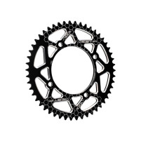 Rozeta VOCA CNC – 50 zubů, pro řetěz 420, černá (Beta RR / RR SM 50 ccm)