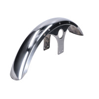 Přední chromovaný blatník INOX Pränafa  pro Zündapp, GTS 50, KS C 50 Sport, CS, 80