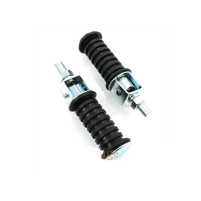 Stupačky černé M12 x 25 mm 100 mm 28 mm pro Zündapp, Kreidler, Hercules, Puch