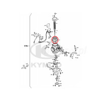Originální membrána karburátoru pro Kymco People, Dink, Grand Dink 250ccm 1402-939-2100