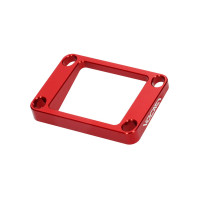 Distanční podložka / deska jazýčkového ventilu Voca CNC 5° 5mm červená pro Derbi AM6 50