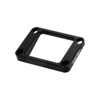 Distanční podložka / deska jazýčkového ventilu Voca CNC 5° 5mm černá pro Derbi AM6 50