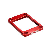 Distanční podložka / rozpěrka jazýčkového ventilu Voca CNC 5mm červená pro Derbi AM6 50
