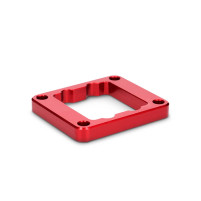 Distanční podložka / destička pro jazýčkový ventil Voca CNC 10mm červená pro Yamaha DT 50